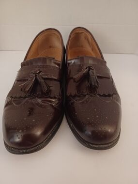 Bostonian Dark Brown Tassel Kiltie Loafers